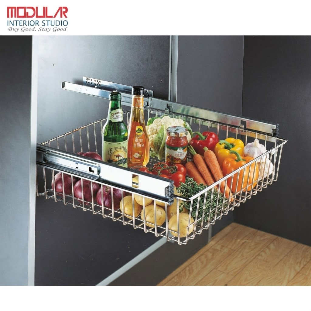 Premium Kitchen Single Drawer Basket
