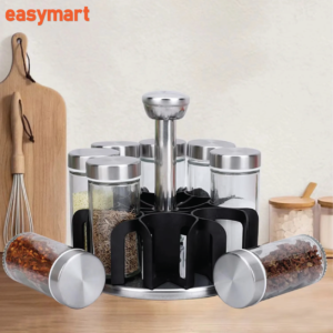 Spice Jar Set Kitchen Organizer